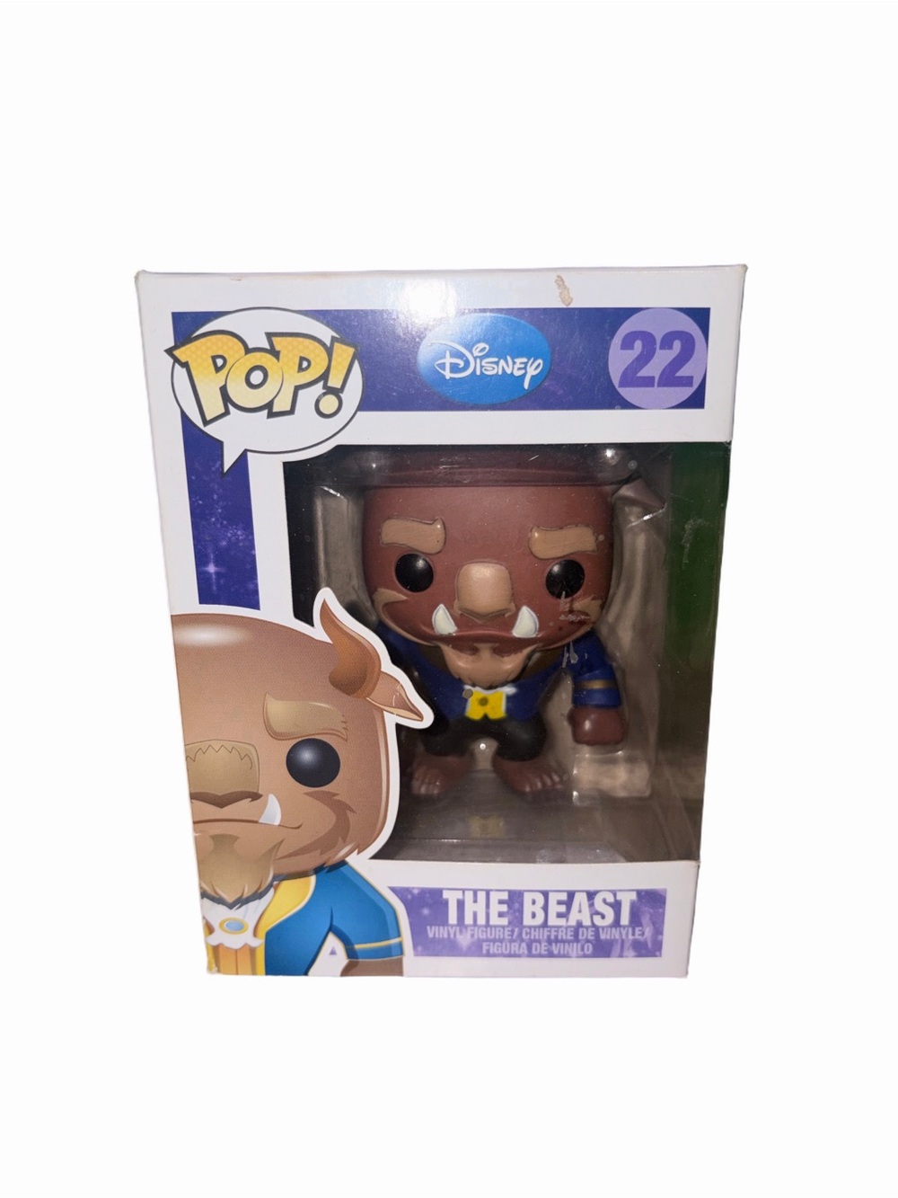 🆕💜 Funko Pop Disney The Beast #22 Beauty and the Beast Series 2